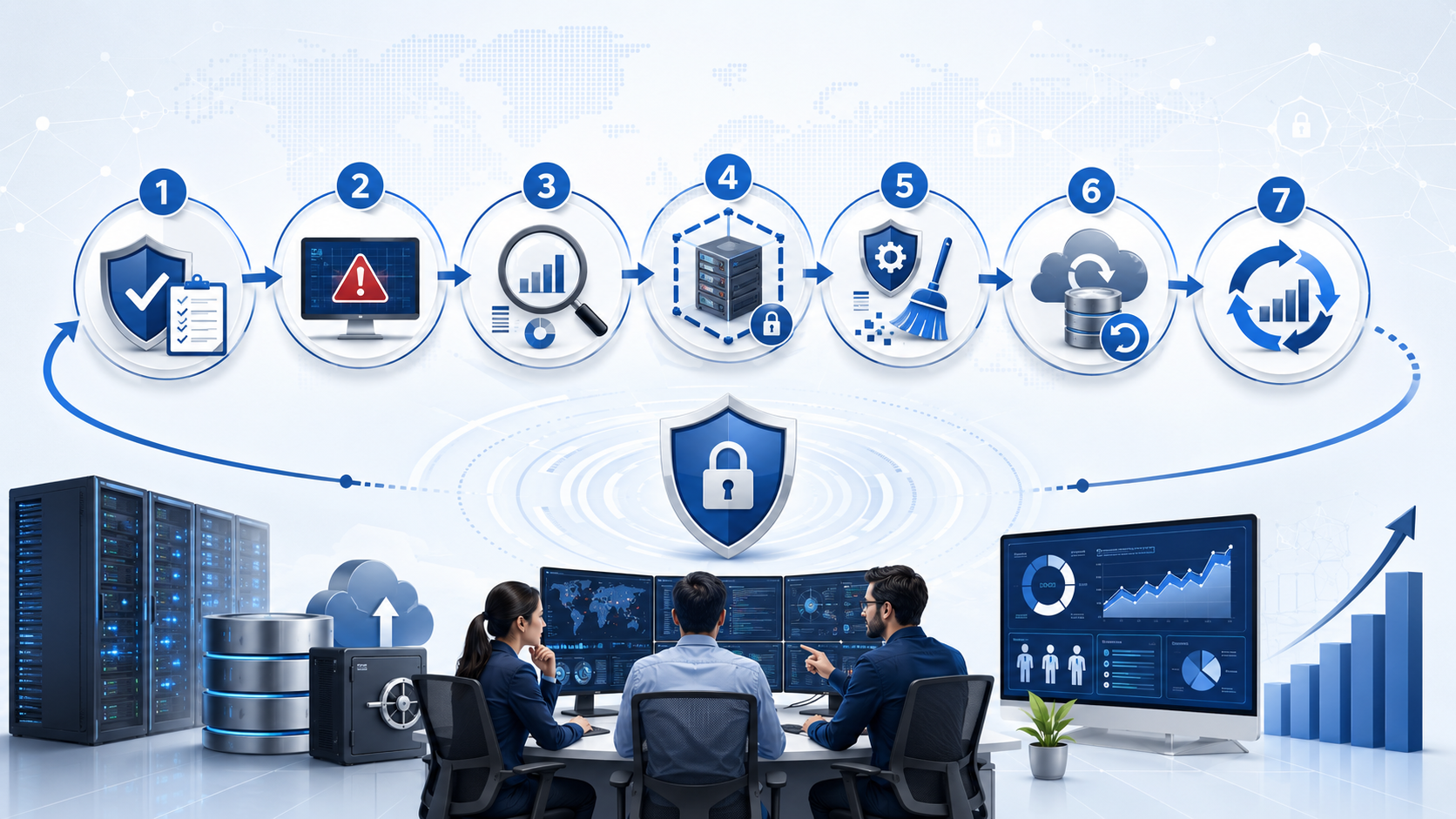 Fases de un plan de respuesta ante incidentes de ciberseguridad